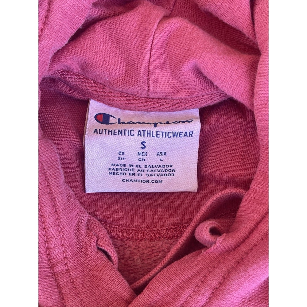Champion  Sweatshirt Pullover Front Pouch Pocket Hoodie Small - Picture 9 of 9